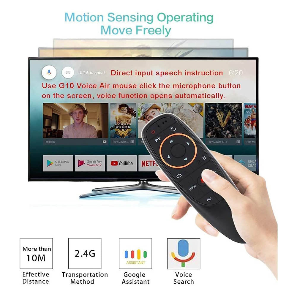 Air Mouse Remote 2.4G RF Wireless Voice Remote Control