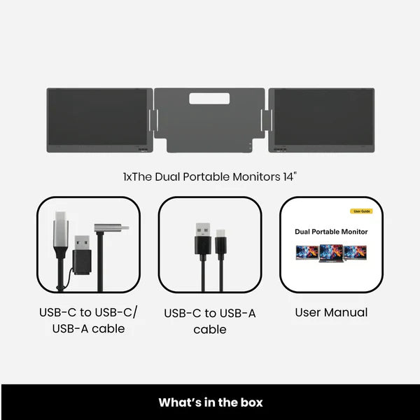 The Dual Portable Monitors