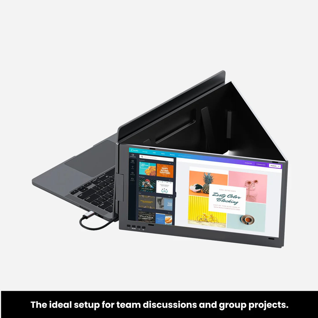 The Dual Portable Monitors